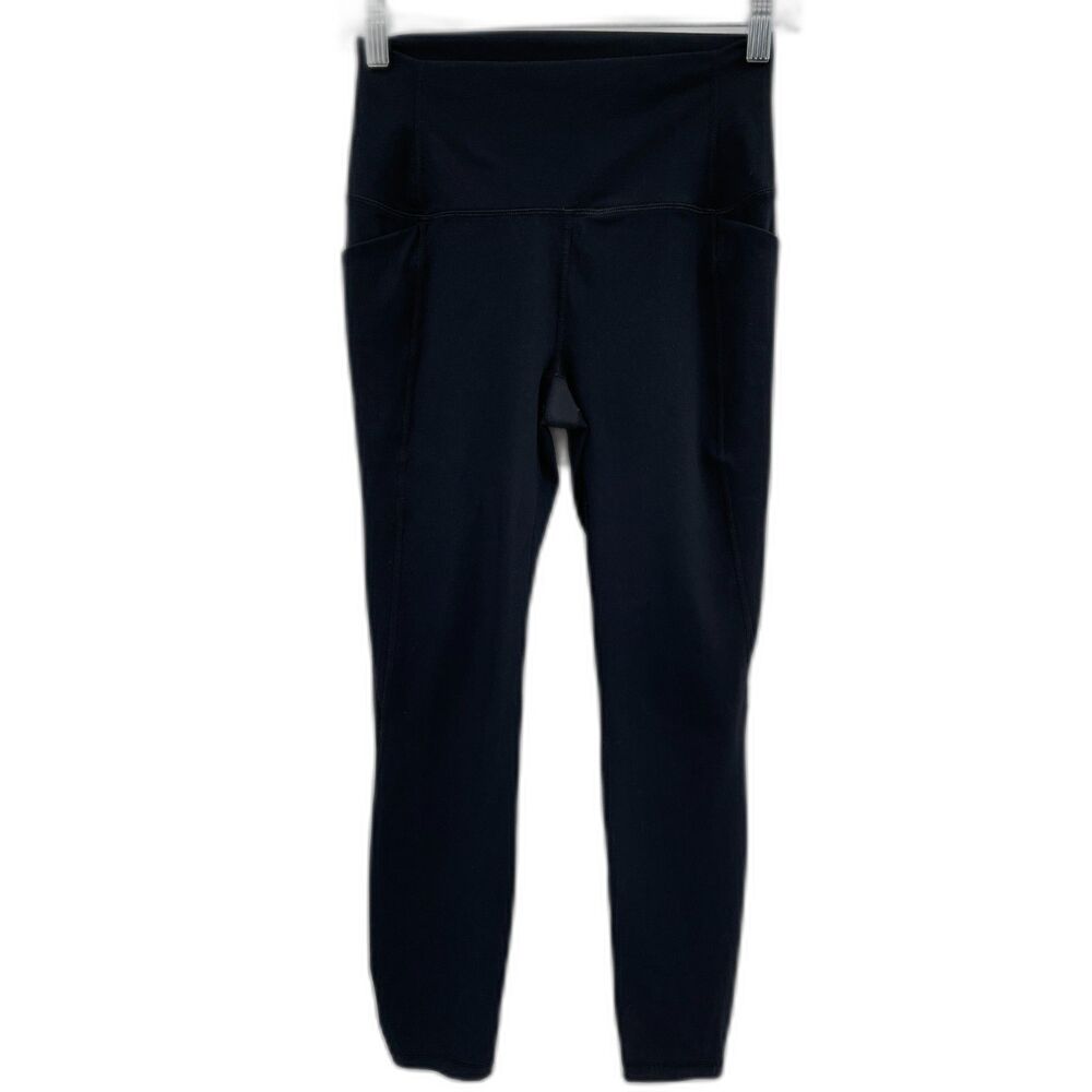SPYDER Black Pocketed Ankle Leggings Size S (SP610U)